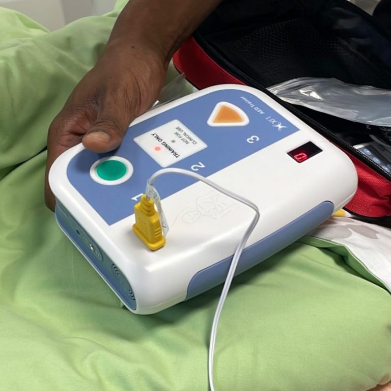AED in der Anwendung 